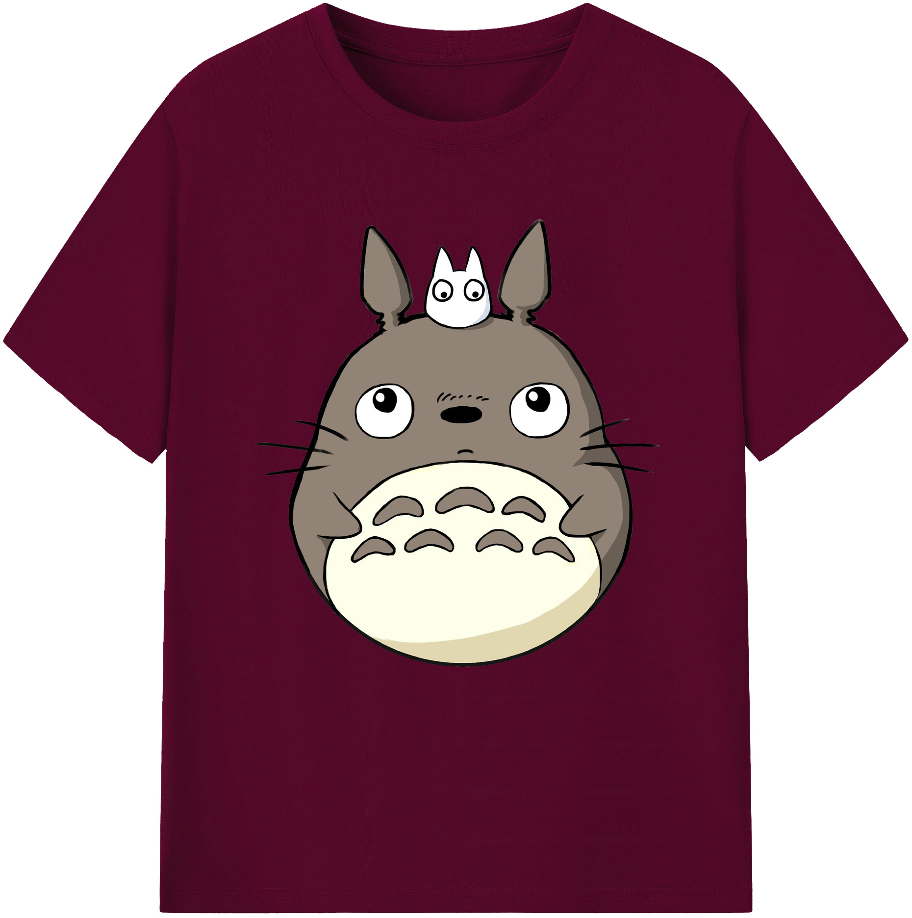 （画像用） となりのトトロ 草壁メイ 草壁サツキ My Neighbor Totoro Satsuki Kusakabe Mei Kusakabe レディースカジュアルプリントTシャツ（綿100％）